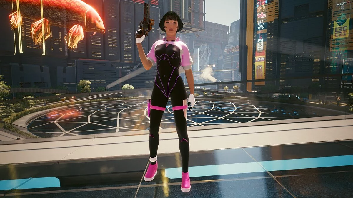 Cyberpunk 2077 — Образ і зачіска Саші