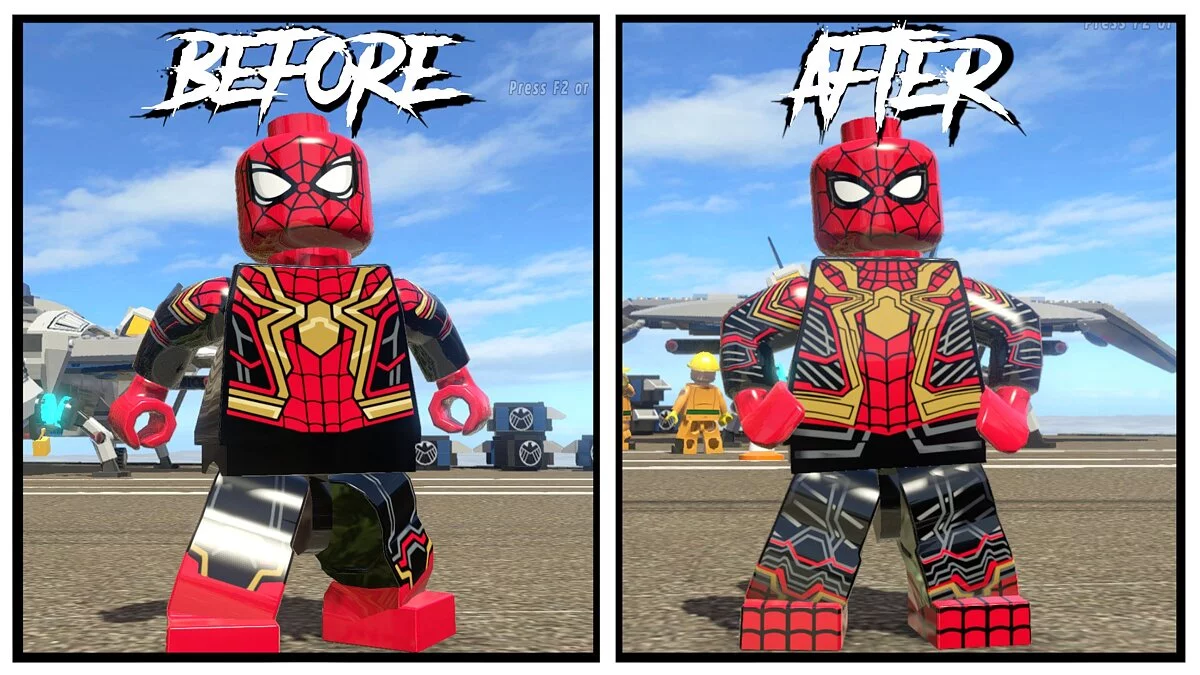 LEGO Marvel Super Heroes — Improved costume from the movie "No Way Home"