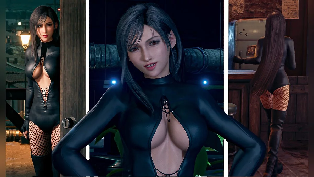 Final Fantasy VII Remake — Tifa's Dark Suit