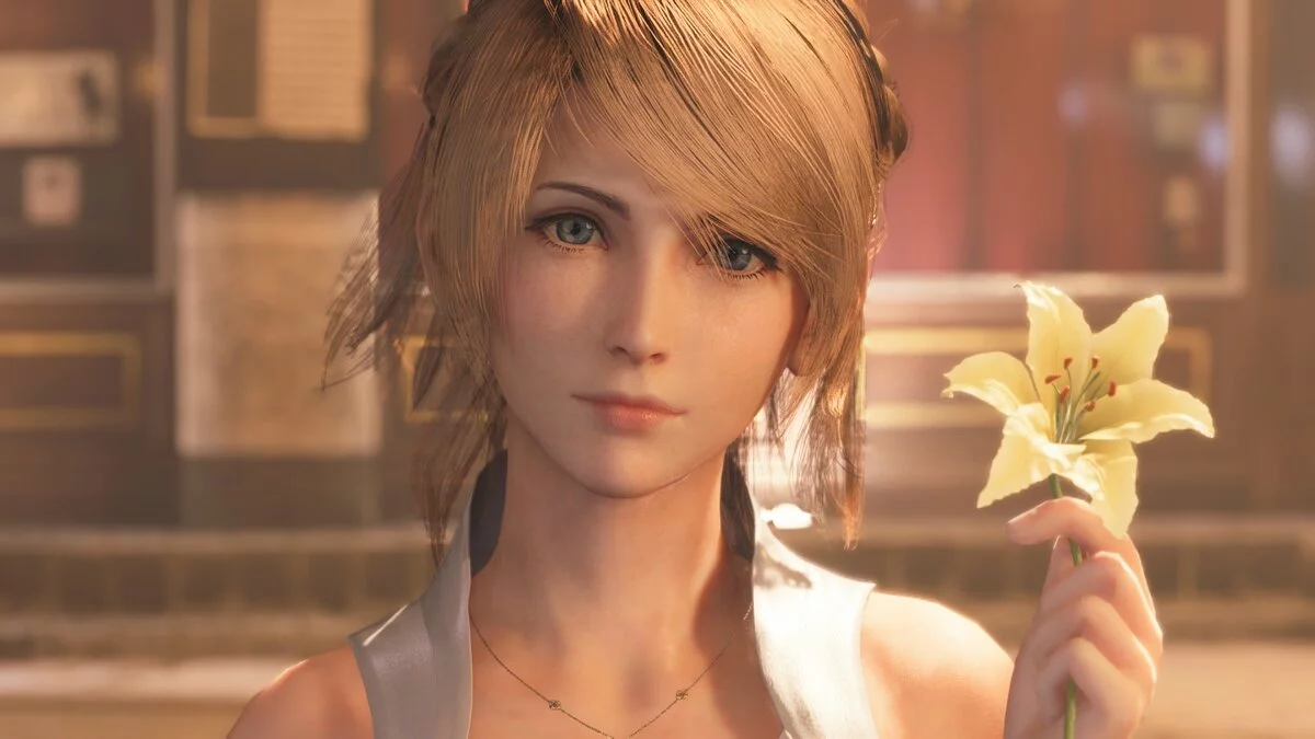 Final Fantasy VII Remake — Lunafreya instead of Iris