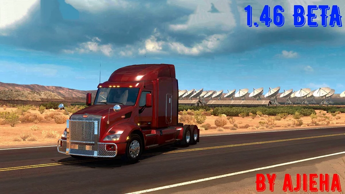 American Truck Simulator — Guardar: juego completado al 100% + todo el contenido descargable [1.46]