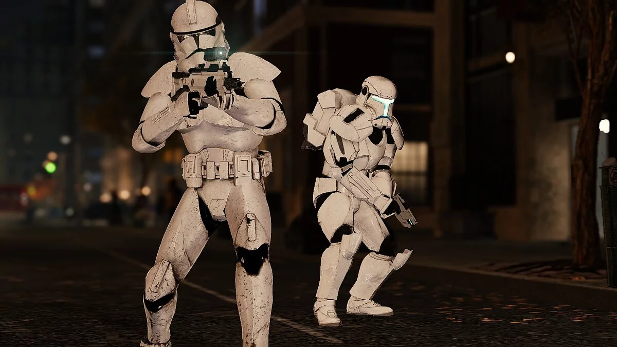 Marvel&#039;s Spider-Man Remastered — Clone troopers instead of soldiers