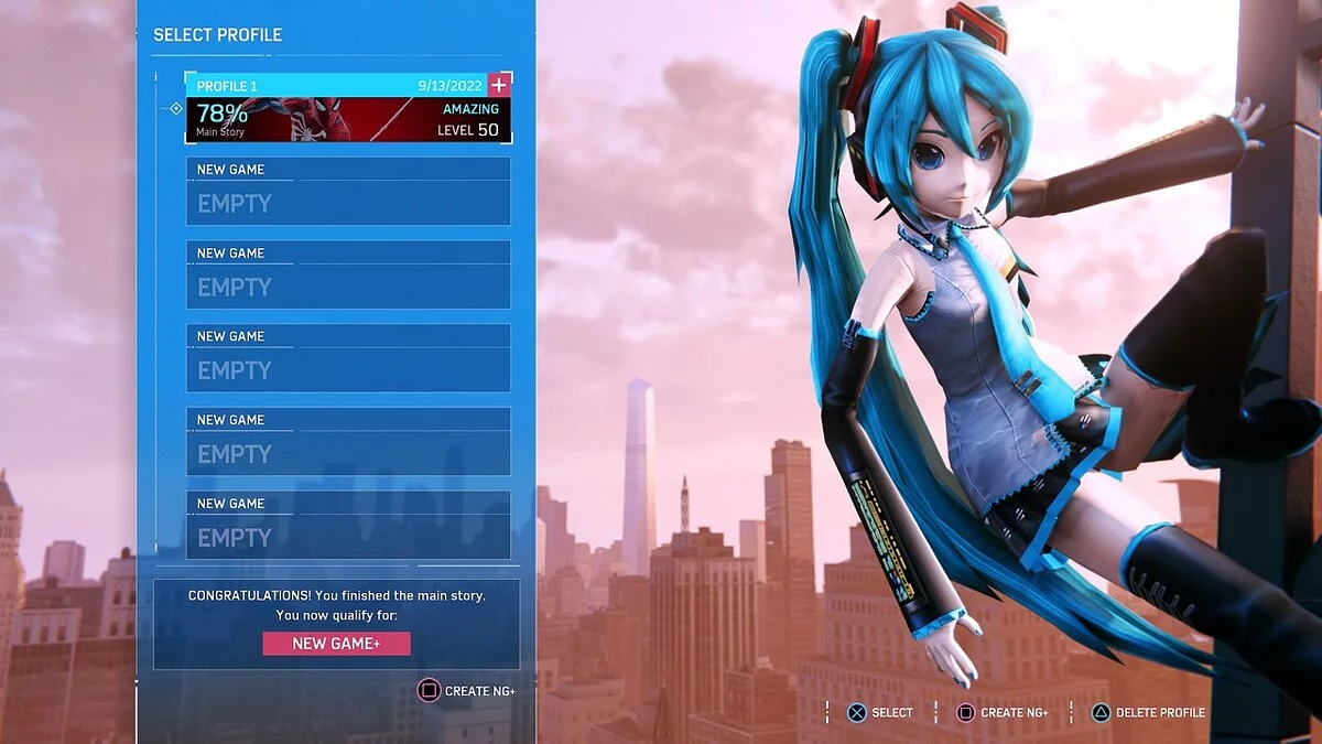 Marvel&#039;s Spider-Man Remastered — Міку Хацунэ