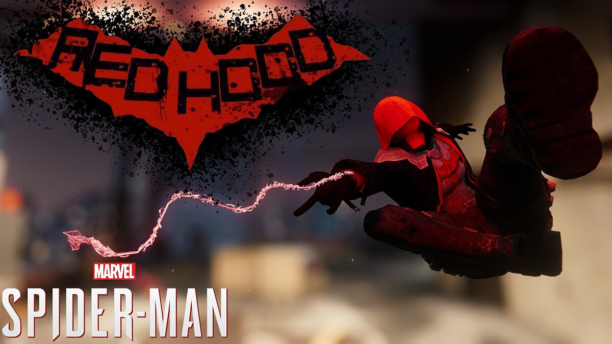 Marvel&#039;s Spider-Man Remastered — Red hood