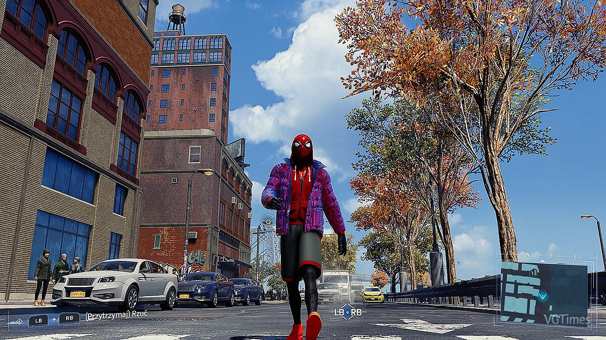 Marvel&#039;s Spider-Man Remastered — Sports suit