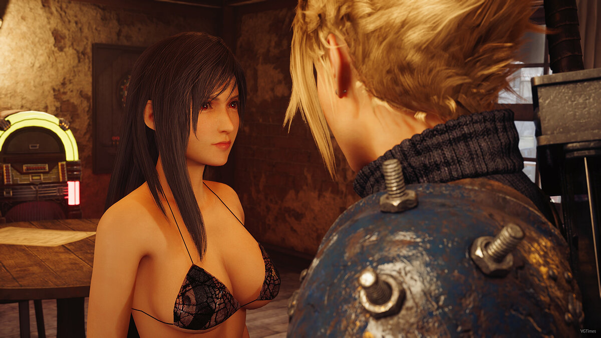 Final Fantasy VII Remake — Tifa in bikini