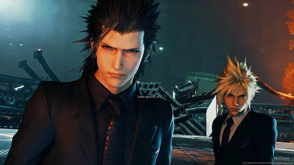 Final Fantasy VII Remake — Zach en lugar de Claude