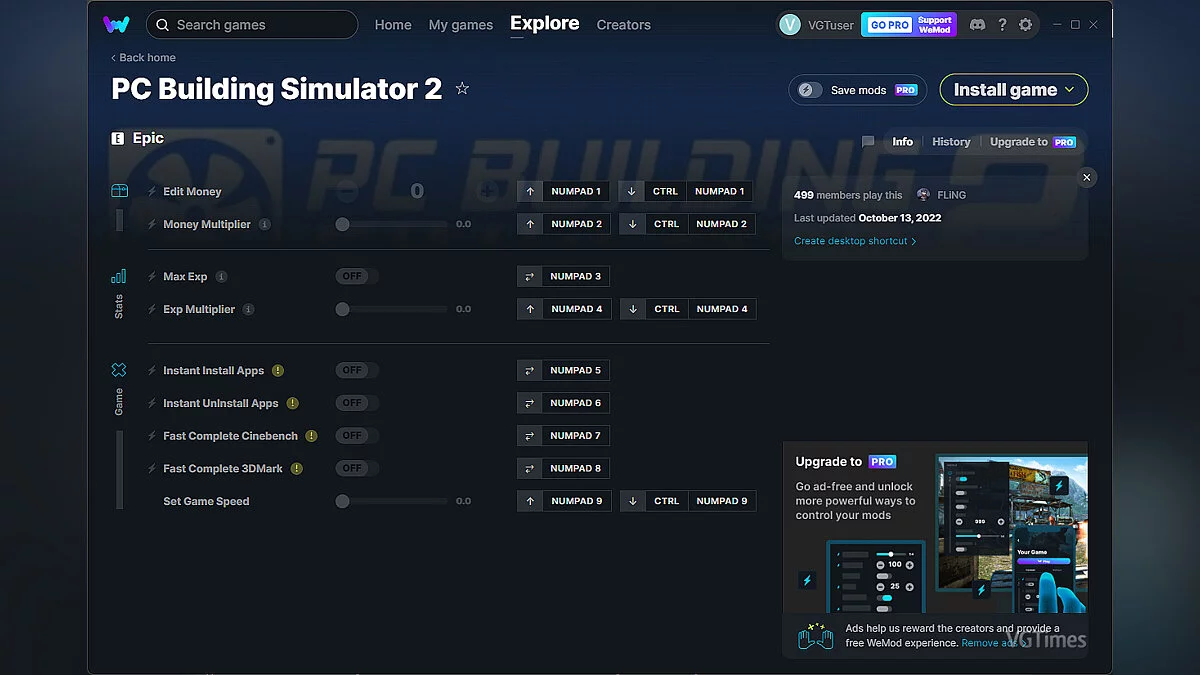 PC Building Simulator 2 — Trainer (+9) from 10/13/2022 [WeMod]