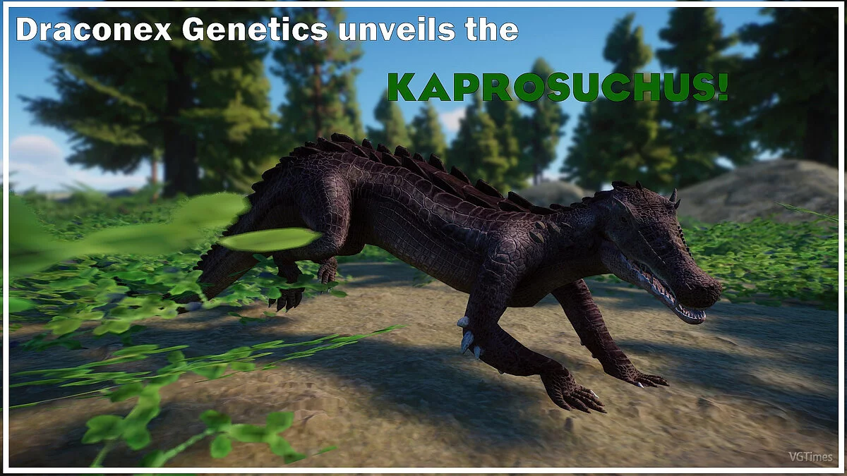 Planet Zoo — Kaprosuchus - a new species