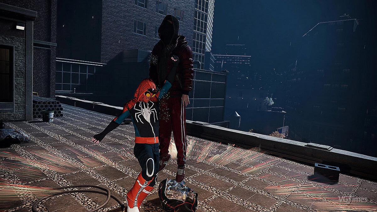 Marvel's Spider-Man Remastered — Костюм з капюшоном власного виробництва