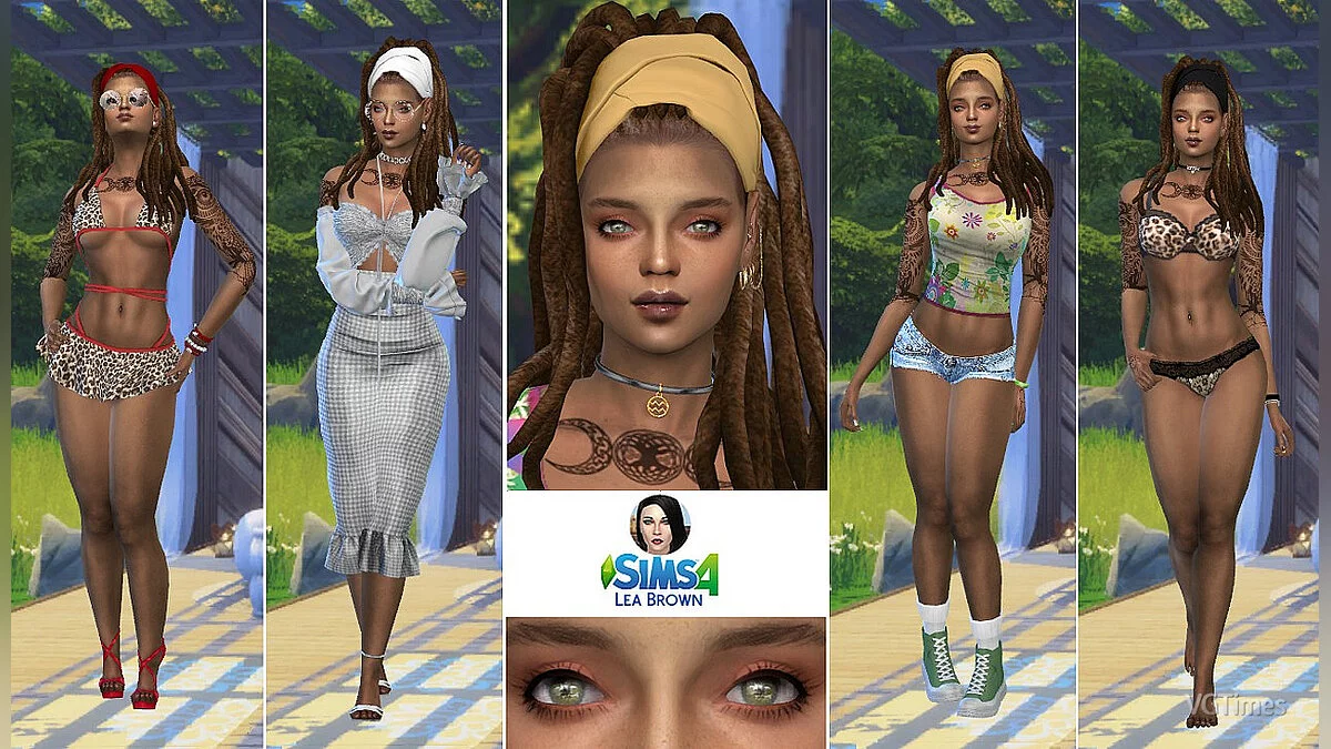 The Sims 4 — Lea Brown