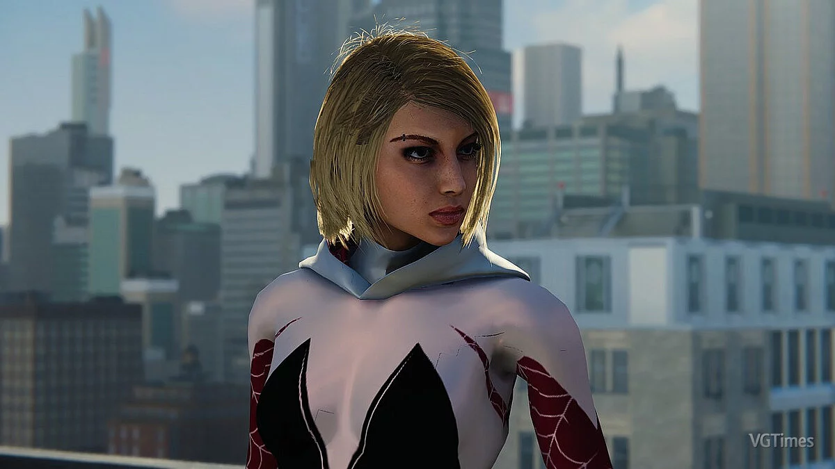 Marvel&#039;s Spider-Man Remastered — Паук-Гвен без маски (індивідуальний дизайн)