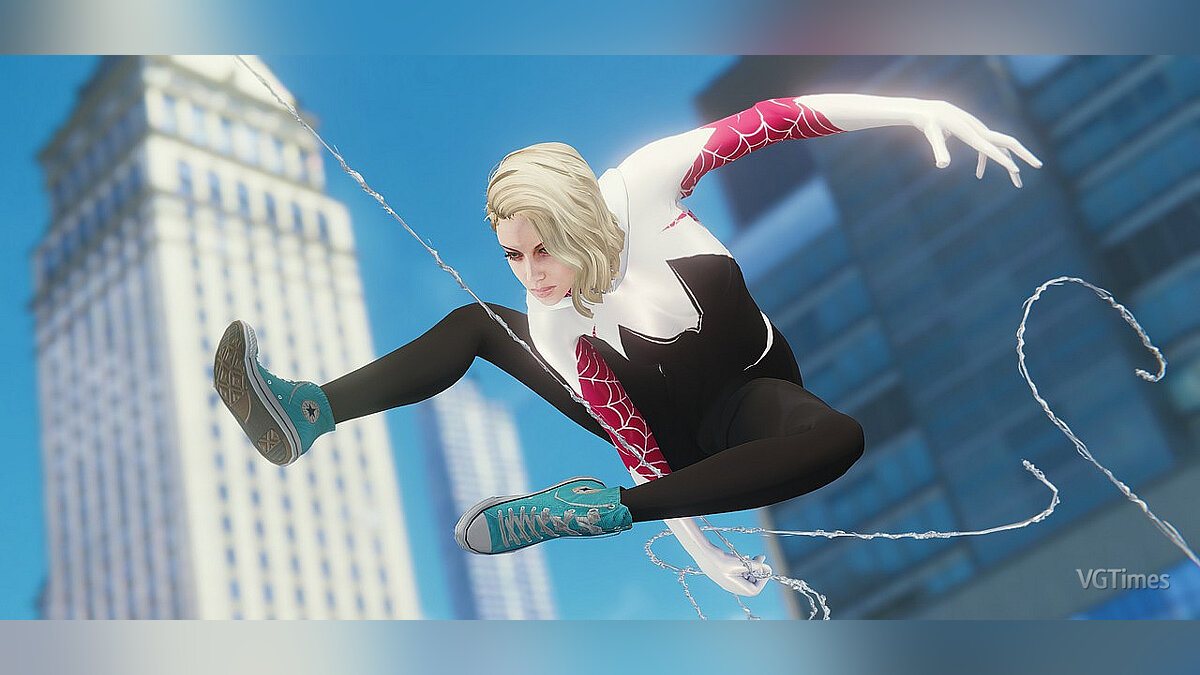 Marvel&#039;s Spider-Man Remastered — Spider-Gwen without mask (custom design)