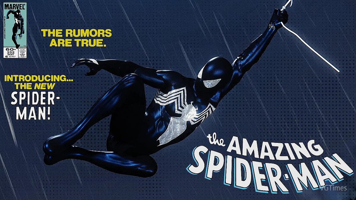 Marvel&#039;s Spider-Man Remastered — traje negro clasico