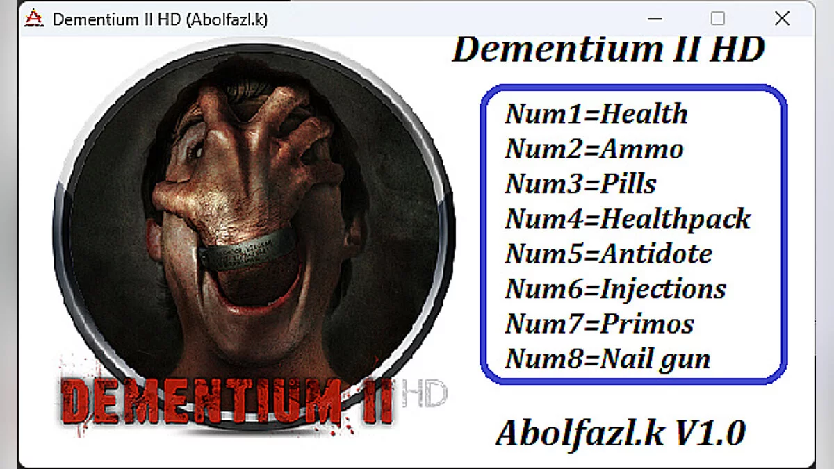 Dementium 2 HD — Entrenador (+8) [1.0]