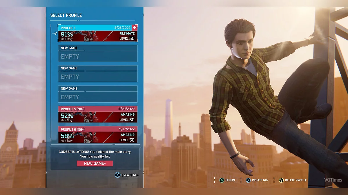 Marvel&#039;s Spider-Man Remastered — Playable Peter Parker