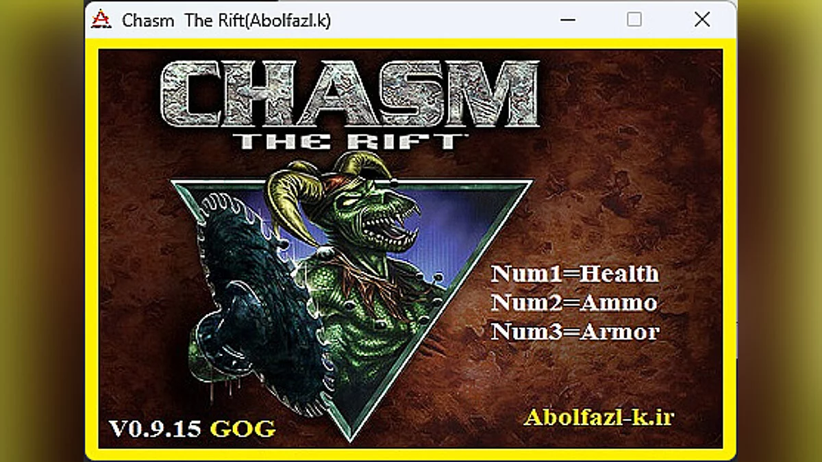 Chasm: The Rift — Trainer (+3) [0.9.15]