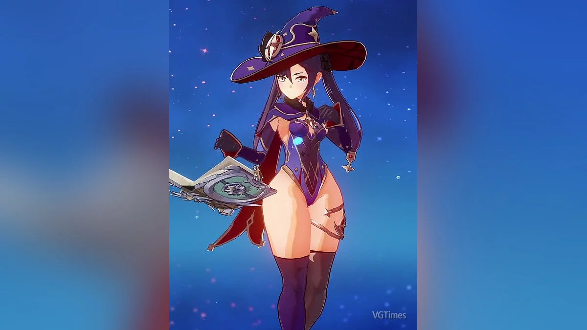 Genshin Impact — Мона з великою попою