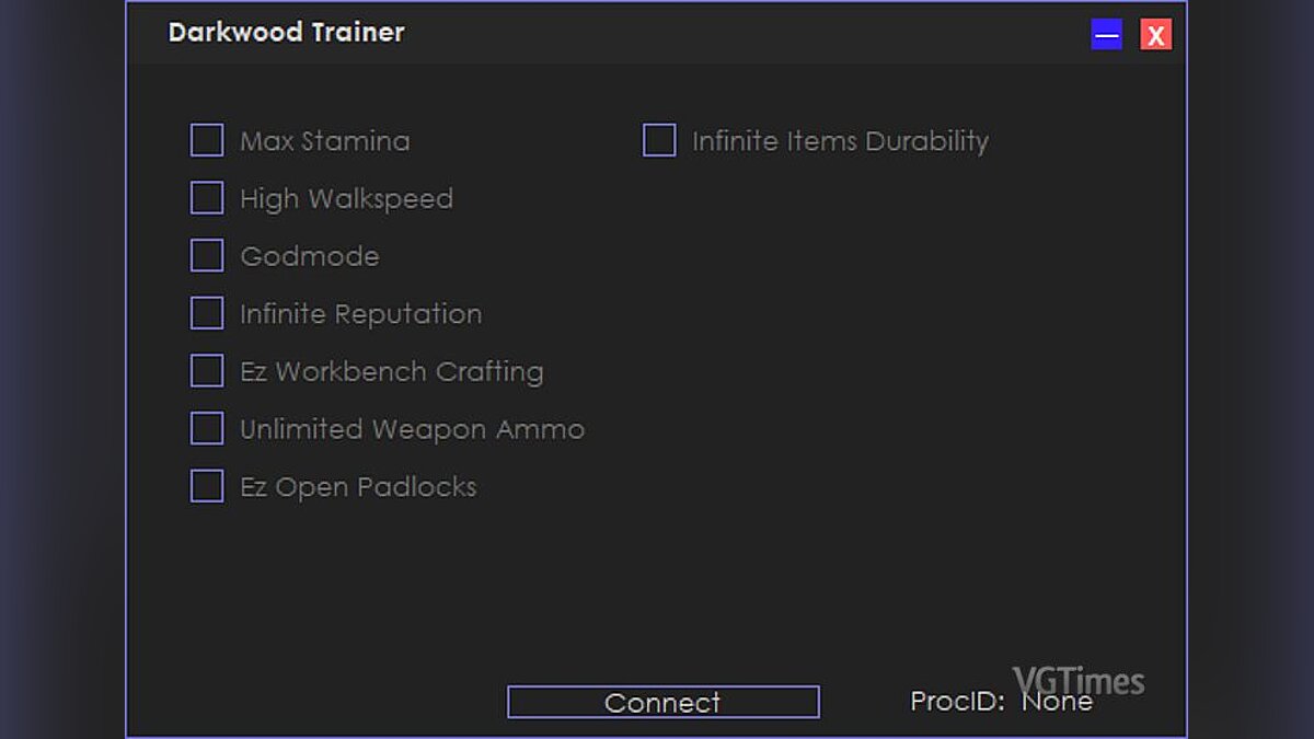 Darkwood — Trainer (+8) [UPD: 10/18/2022]