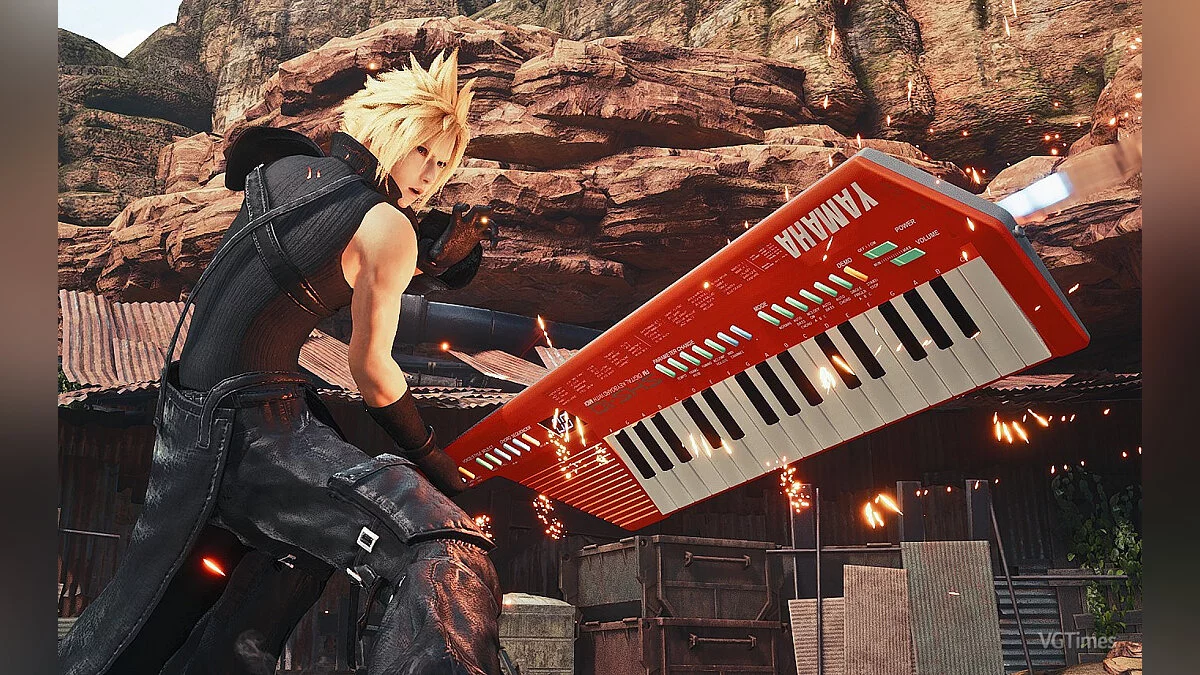 Final Fantasy VII Remake — Synthesizer Sword