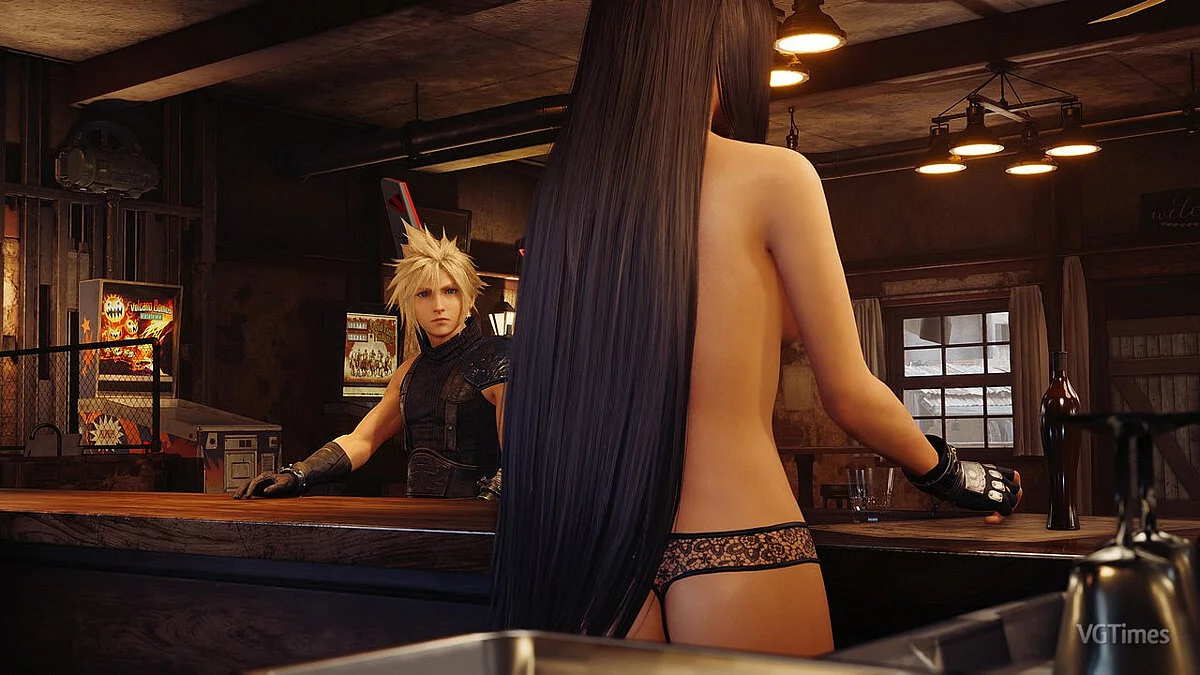 Final Fantasy VII Remake — Tanga de encaje de Tifa