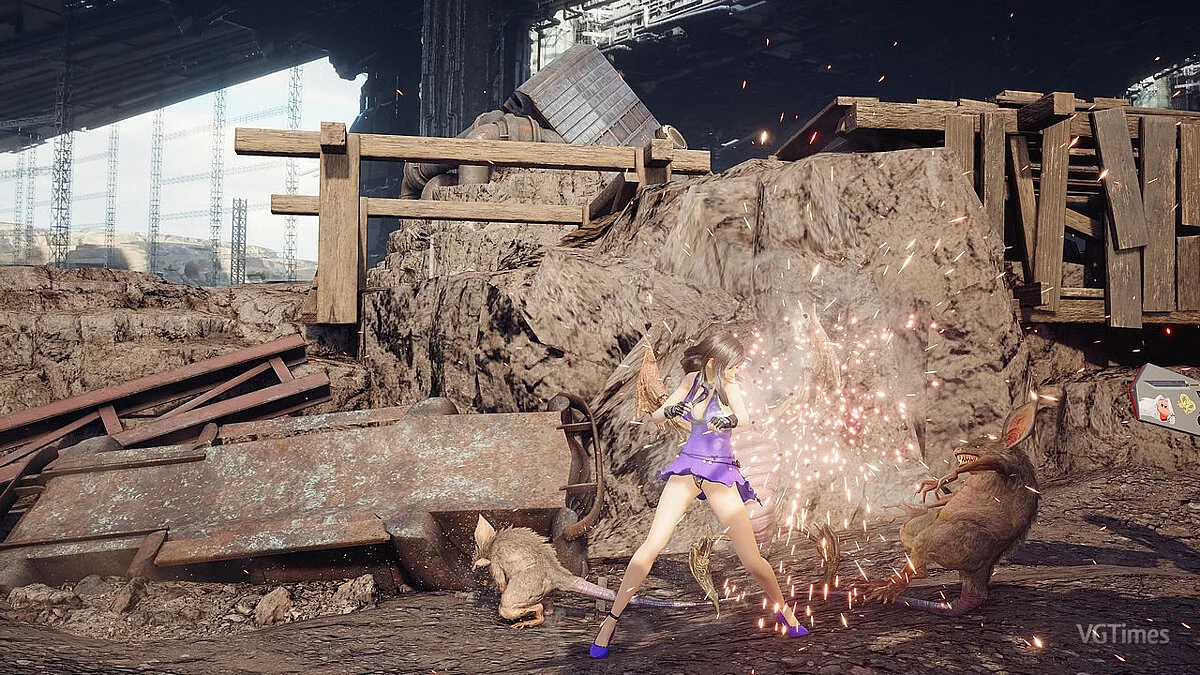 Final Fantasy VII Remake — Кружевні стринги Тифы