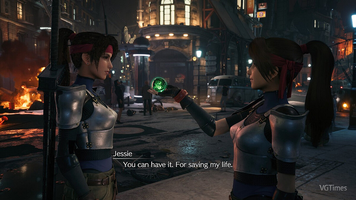 Final Fantasy VII Remake — Main character Jessie