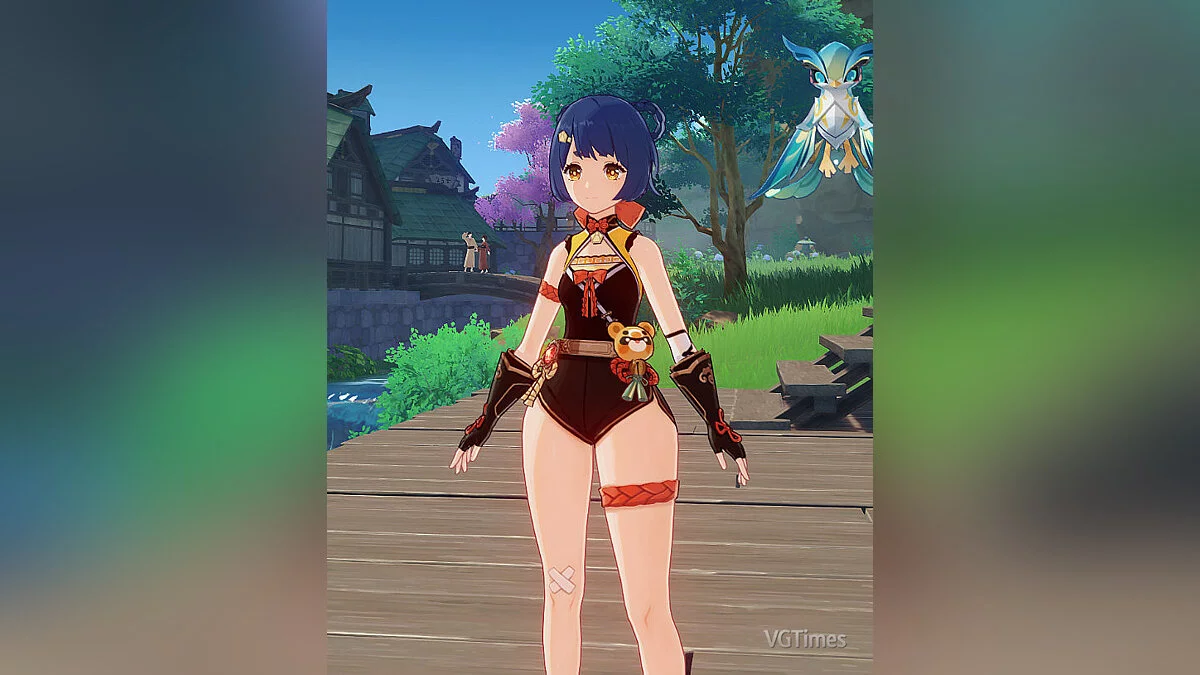 Genshin Impact — Xiangling without a skirt