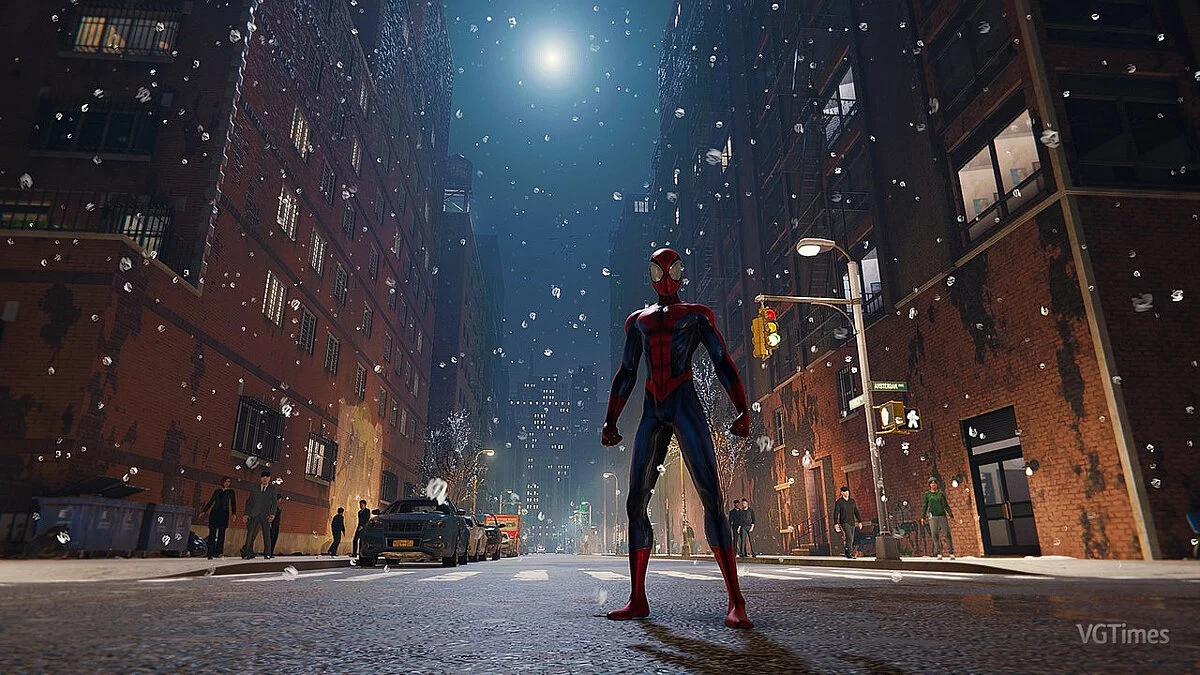 Marvel&#039;s Spider-Man Remastered — Nieve para todas las ocasiones