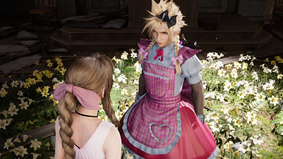 Final Fantasy VII Remake — Claude the maid