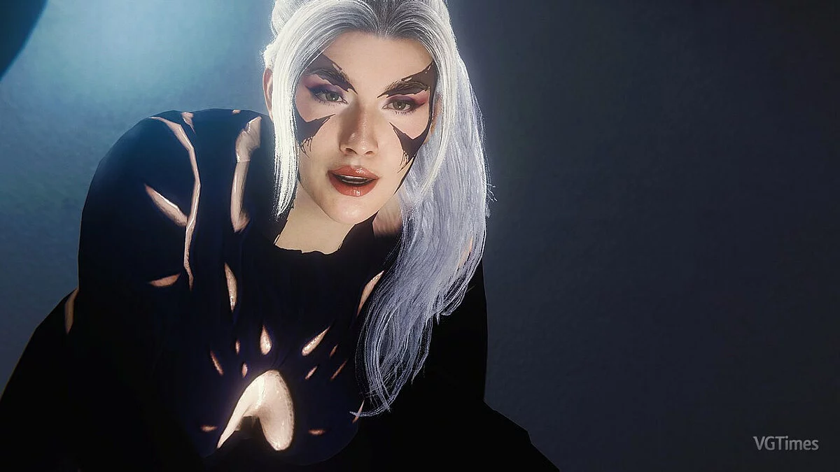 Marvel&#039;s Spider-Man Remastered — Black cat in a symbiote costume