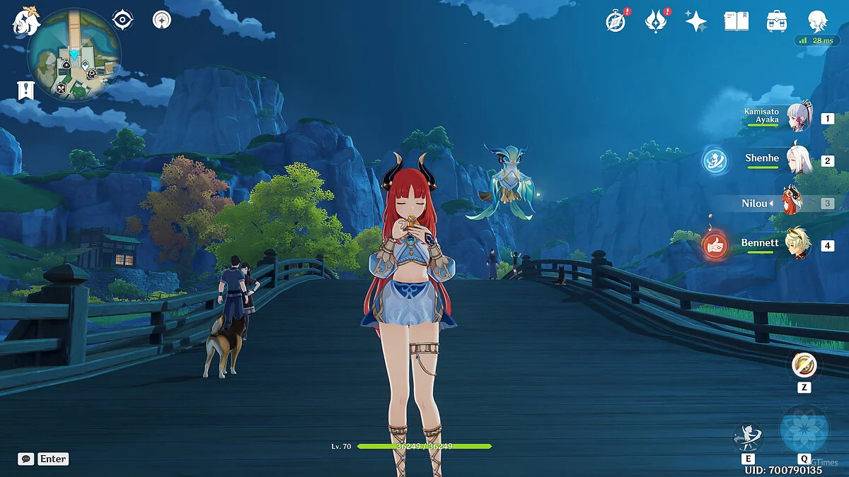 Genshin Impact — Коротка спідниця для Нілу