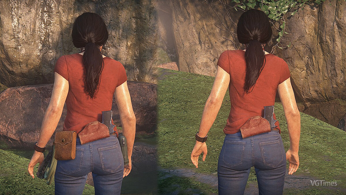 Uncharted: Legacy of Thieves Collection — Removing Chloe's Equipment