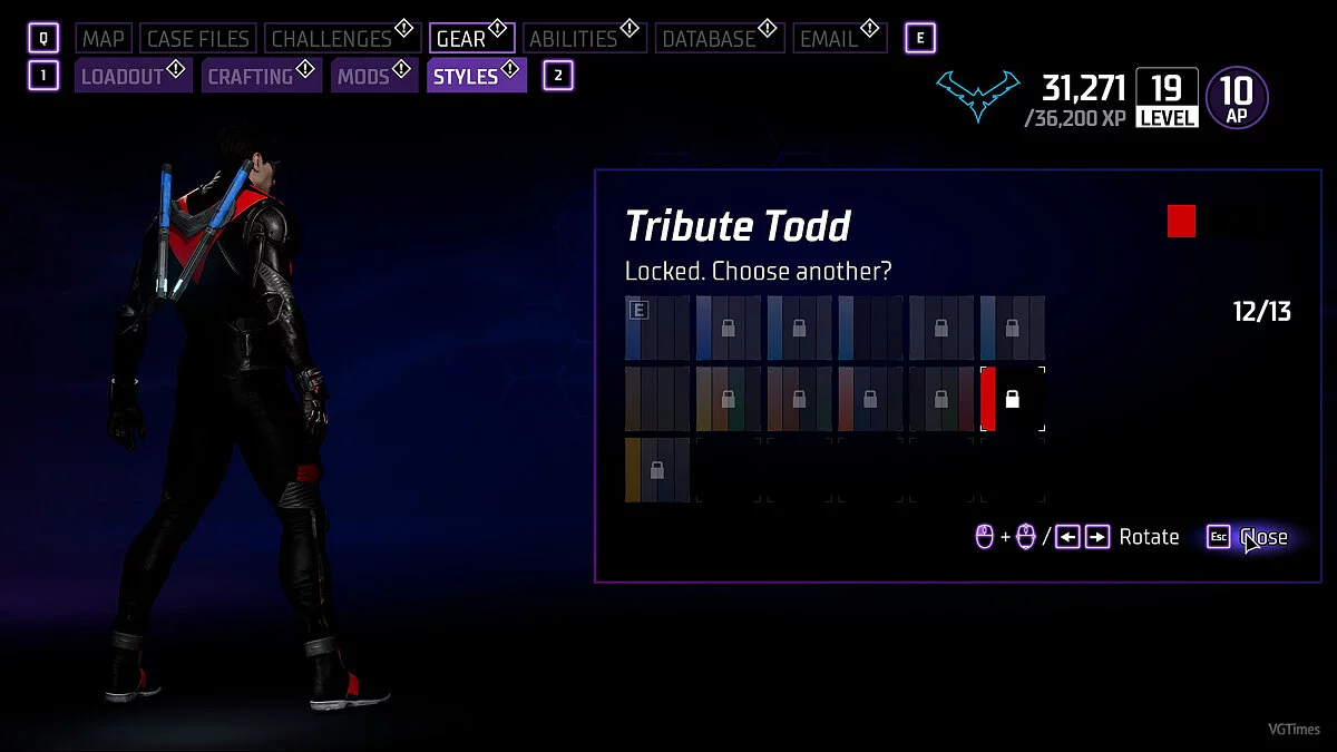 Gotham Knights — Найтвинг в красном