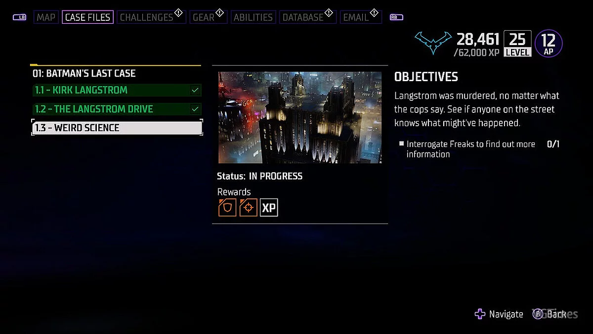 Gotham Knights — Новая игра плюс