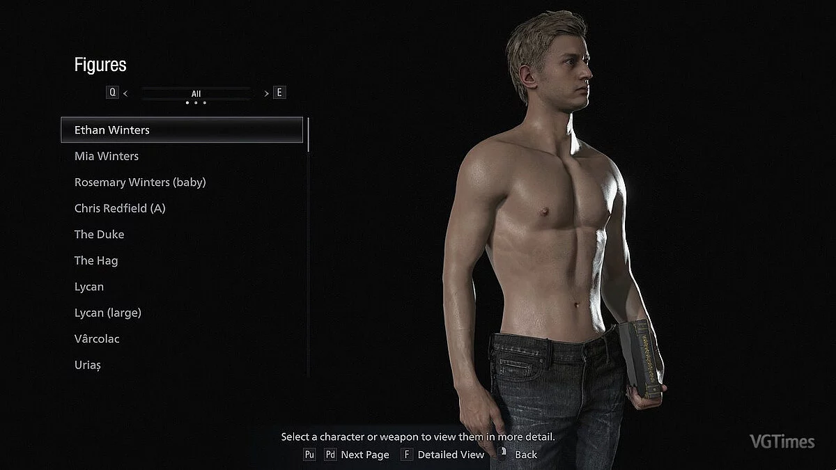 Resident Evil Village Gold Edition — Ітан без сорочки
