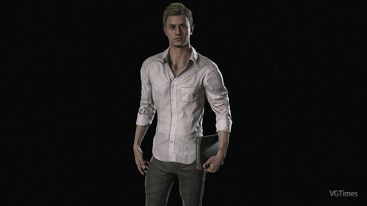 Resident Evil Village Gold Edition — Ethan wearing a shirt from the game Resident Evil 7