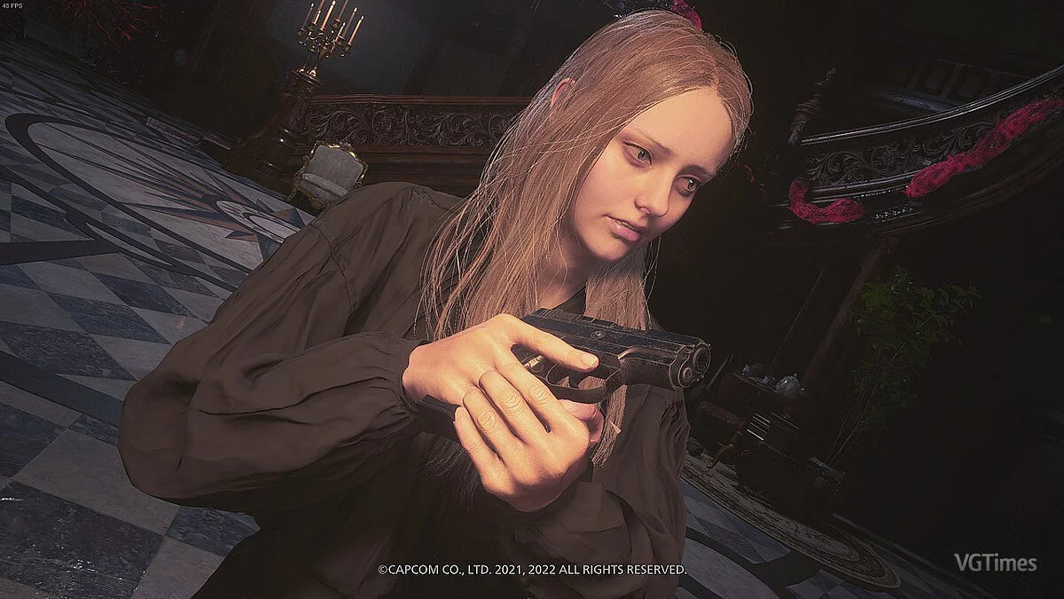 Resident Evil Village - Shadows of Rose — Чорна сукня Розмари