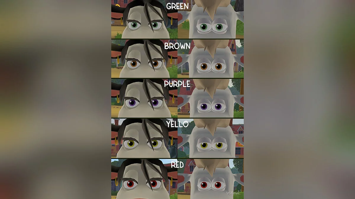 Barnyard — Ability to change eye color