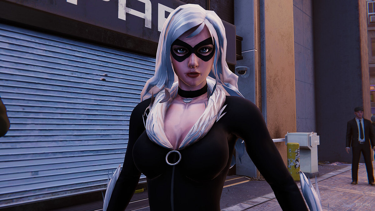 Marvel&#039;s Spider-Man Remastered — Black cat from the game Marvel End Time Arena