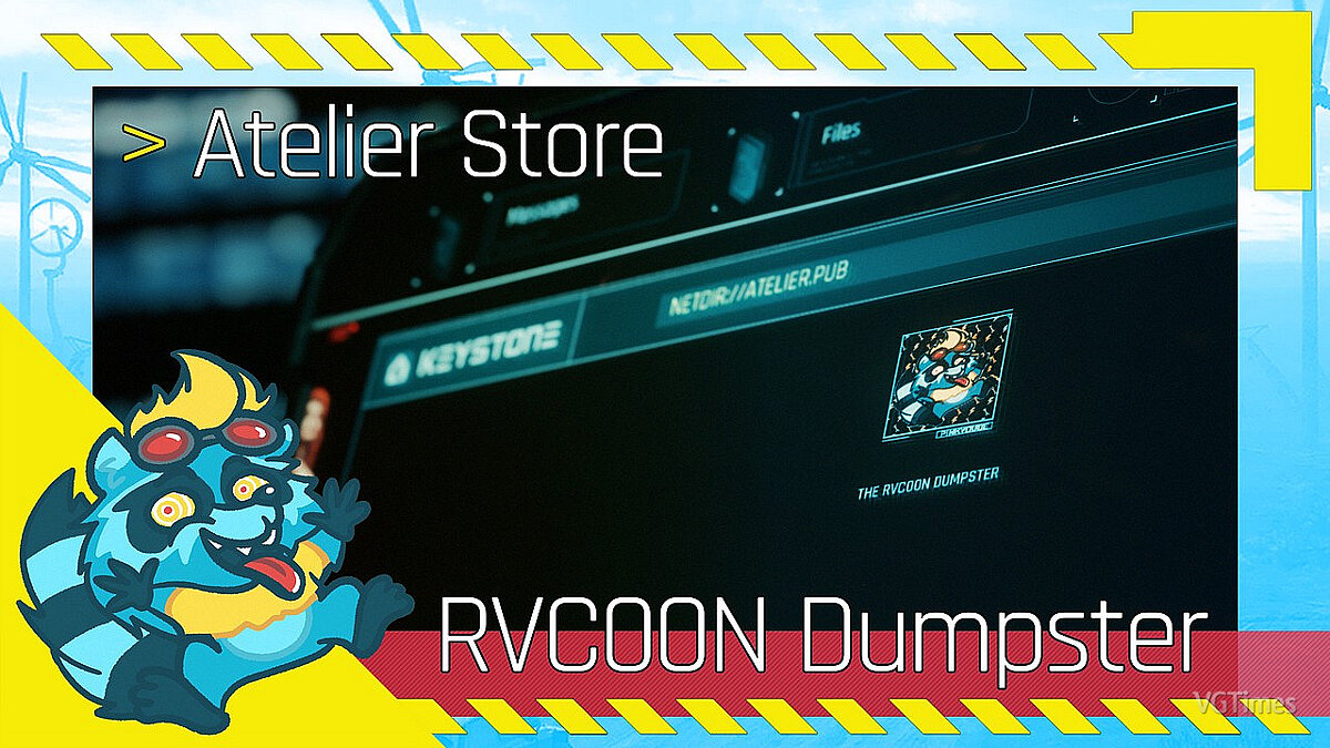 Cyberpunk 2077 — New store The RVC00N Dumpster