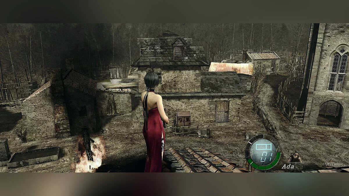 Resident Evil 4 (2005) — Колірна корекція Gamecube