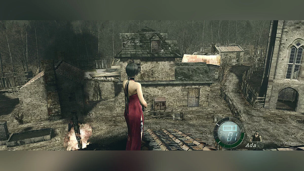 Resident Evil 4 (2005) — Колірна корекція Gamecube