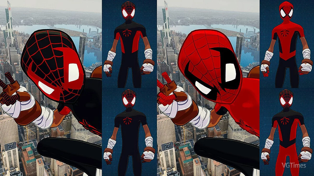 Marvel&#039;s Spider-Man Remastered — Manga costumes