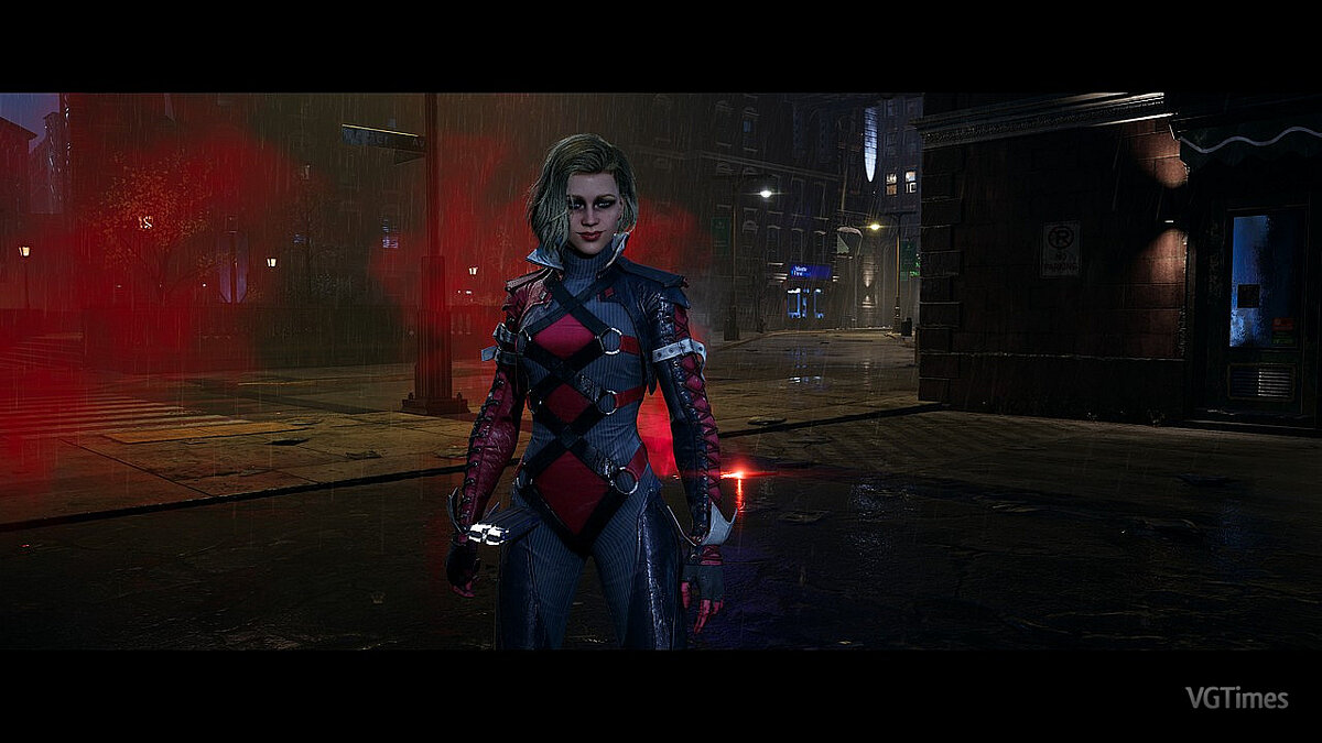 Gotham Knights — Makeup and hairstyle of Harley Quinn