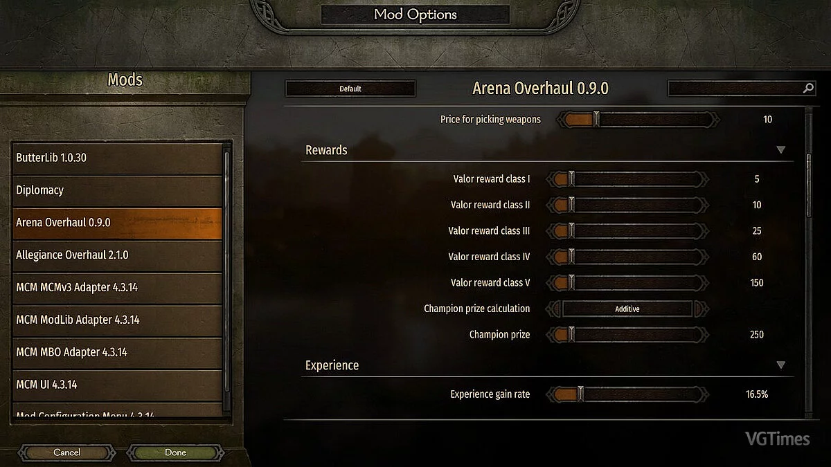 Mount &amp; Blade 2: Bannerlord — Капітальний ремонт арени