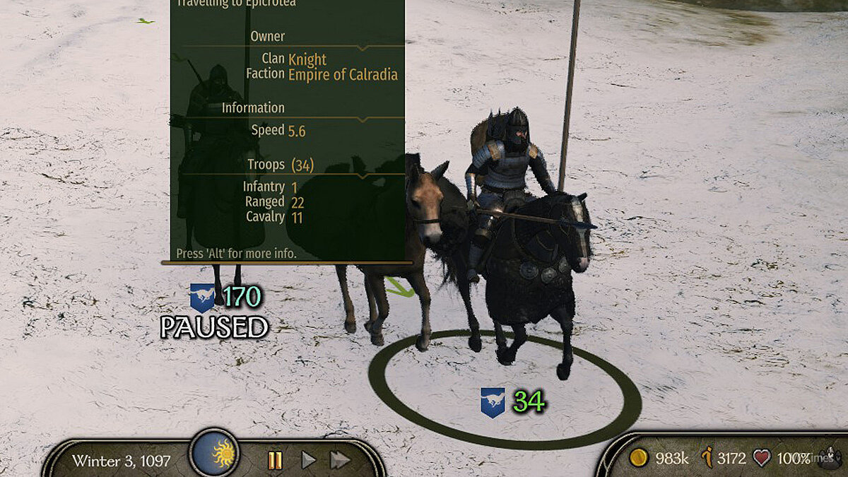 Mount &amp; Blade 2: Bannerlord — Useful companions