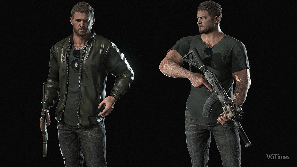 Resident Evil Village Gold Edition — Chris Redfield costume concept art