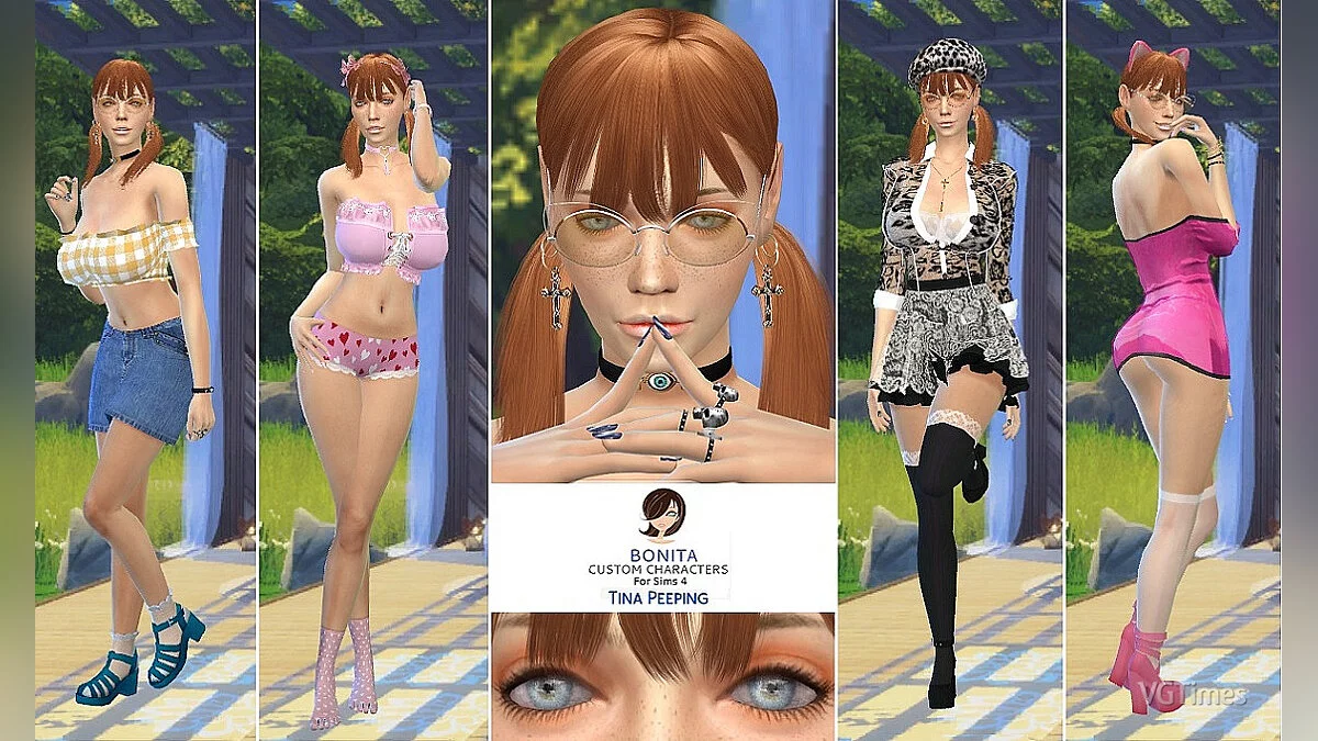 The Sims 4 — Tina Piping