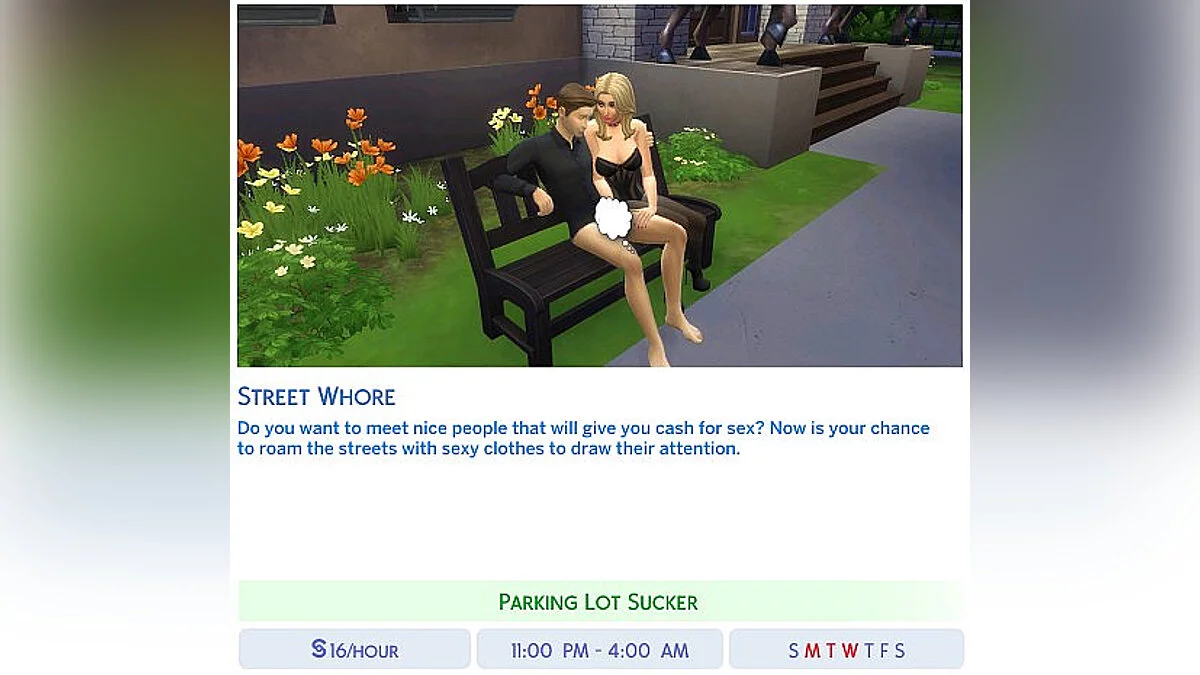 Street prostitute career